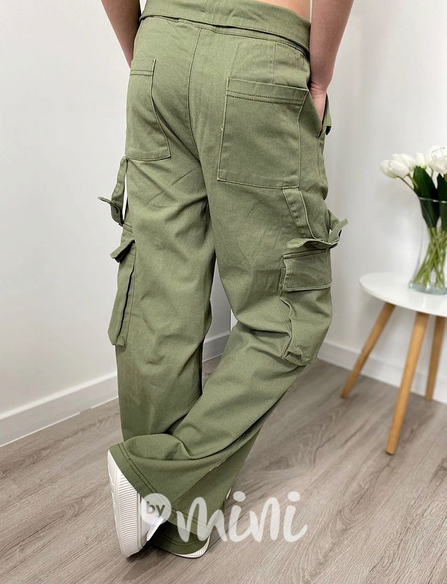 Maxi fashion švédy STREET khaki