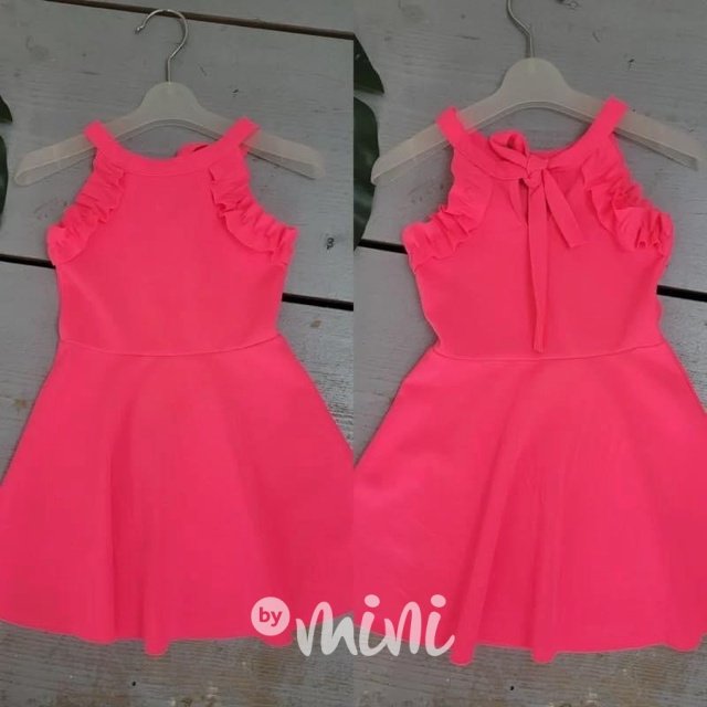 Letní šaty GIGI neon pink