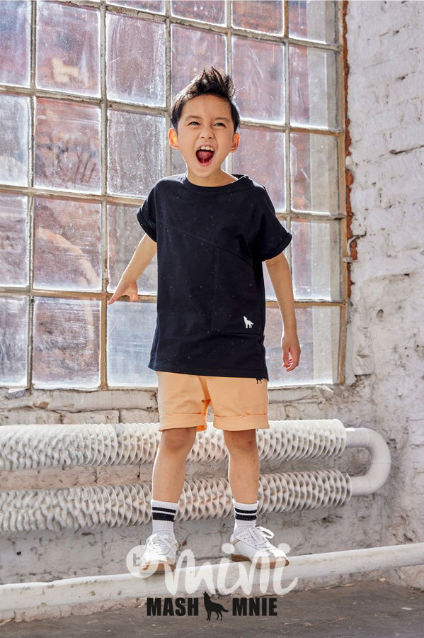 Mash Mnie WOLF kraťasy peach