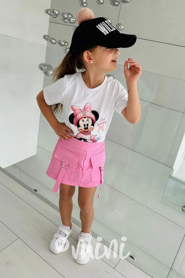 Minnie fashion triko bílé