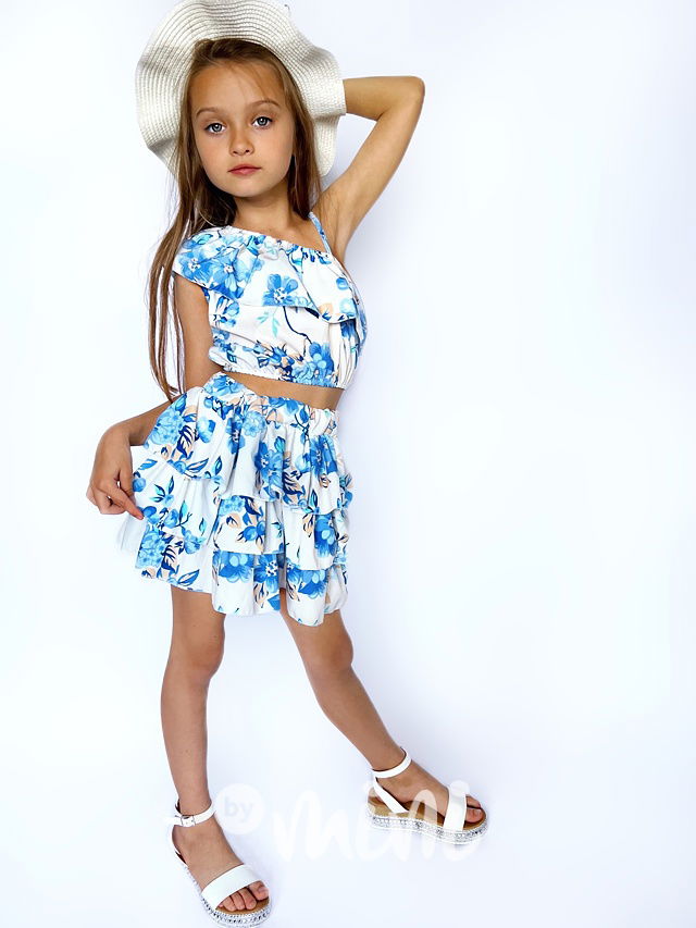 Blue flower letní set