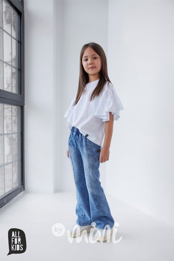 All for kids blůzka frill bílá