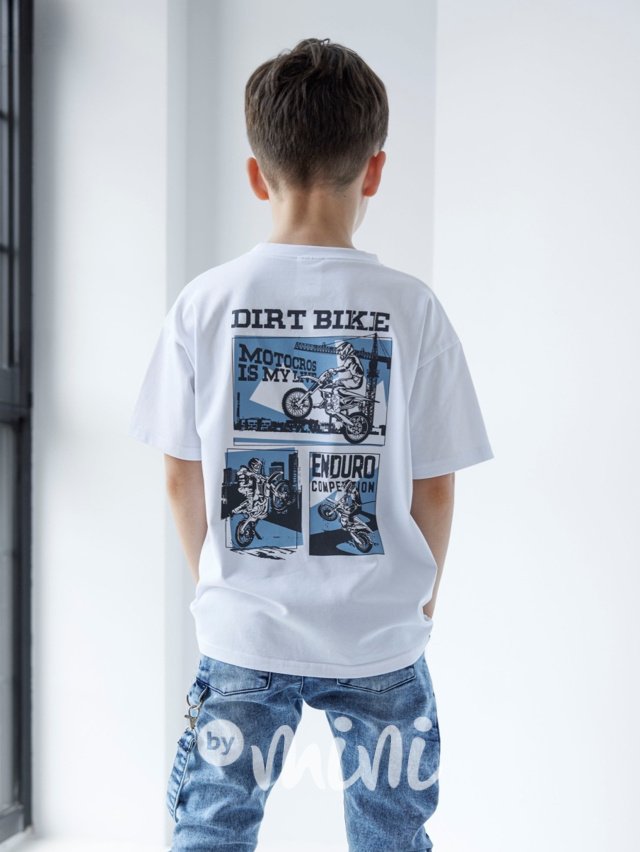 All for kids triko bike bílé