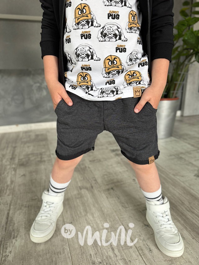 Grafit melange kraťasy