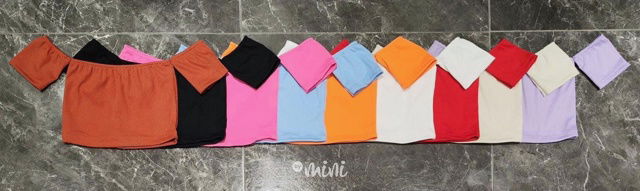 Crop blůzka černá