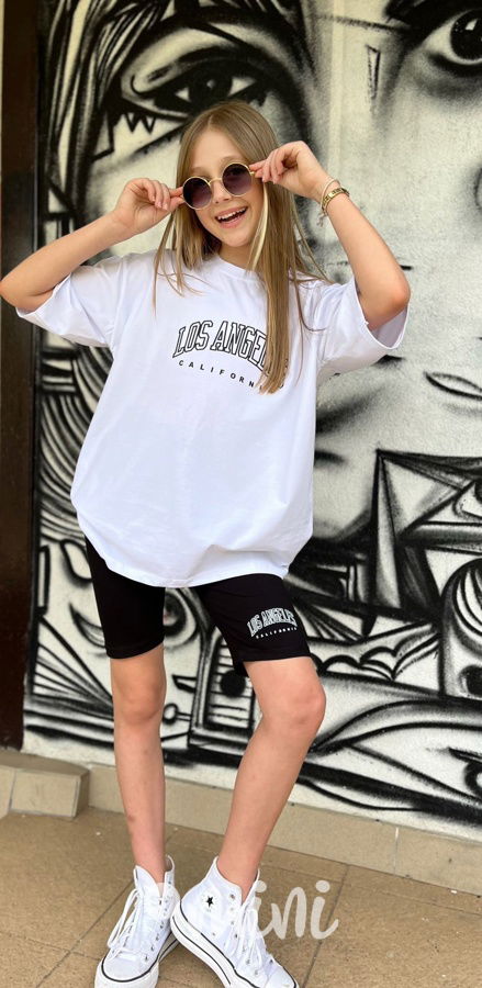 LOS ANGELES oversize triko + šortky