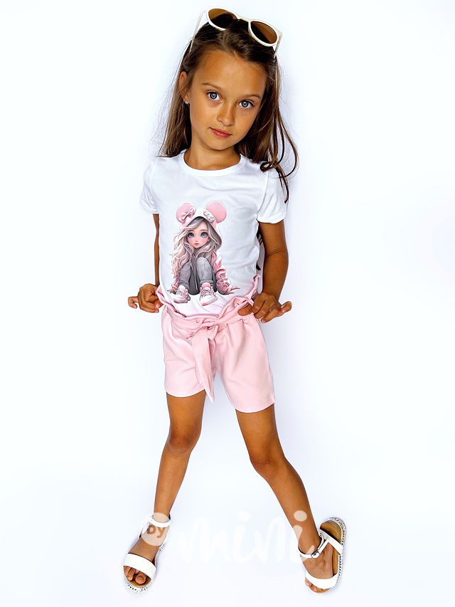 Sweetie triko + kraťasy pink