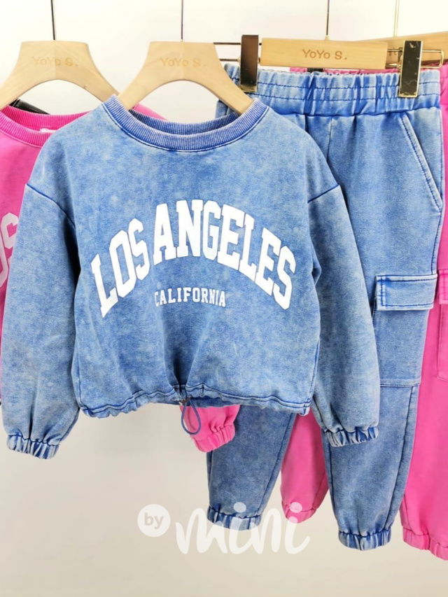 Los Angeles denim souprava