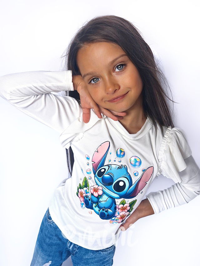 Lilo & Stitch blůzka s řasením