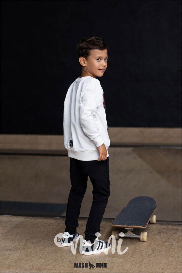 Mash Mnie mikina WOLF cream