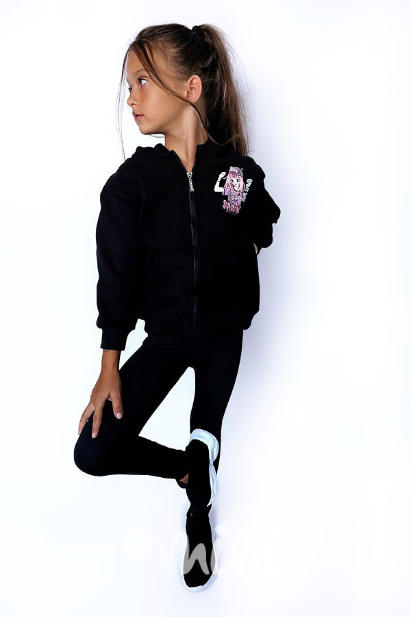 Zateplená mikina SUPER GIRL