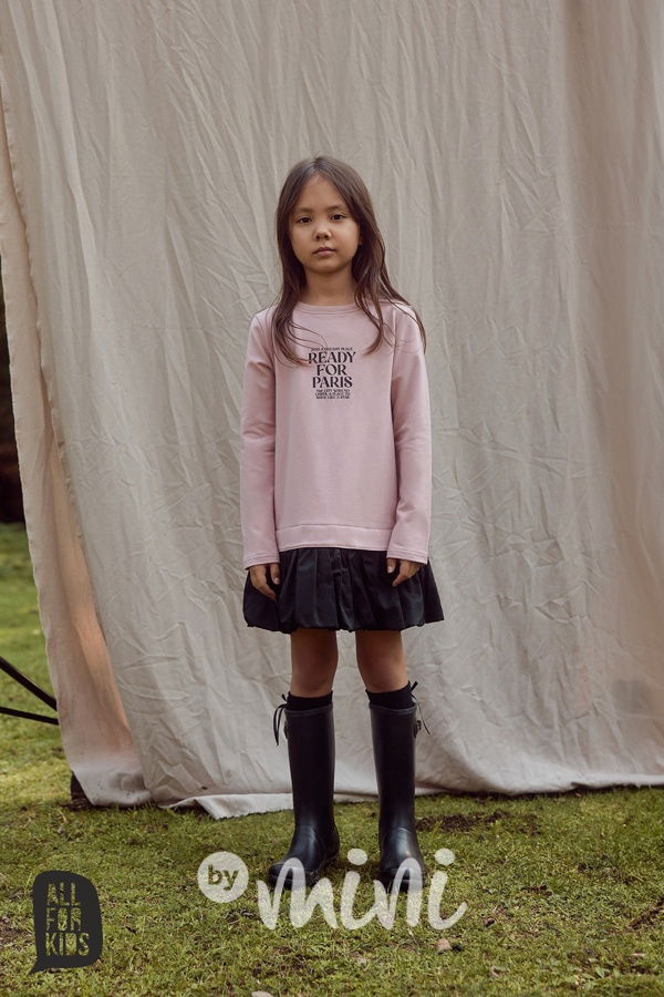 All for kids šaty Paris pink
