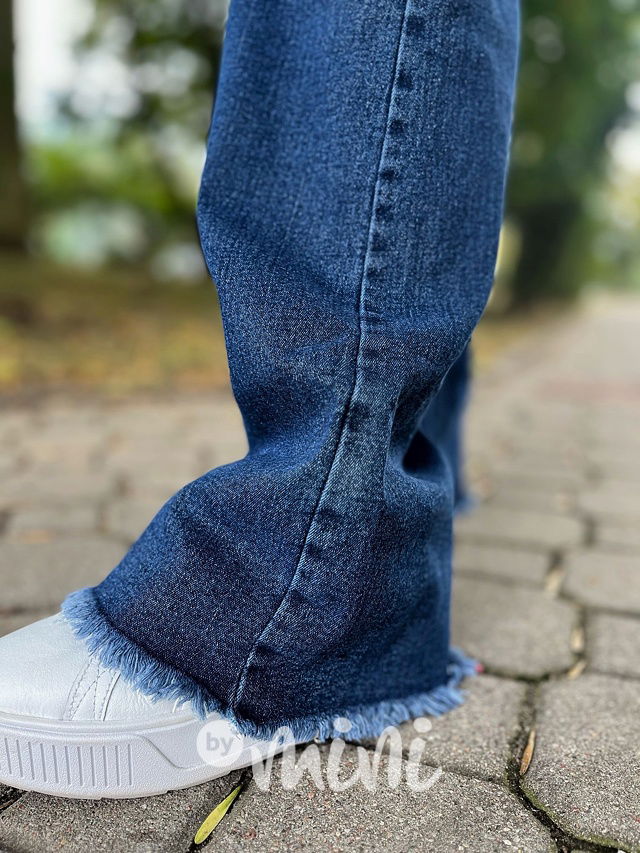 Zateplené blue jeans švédy