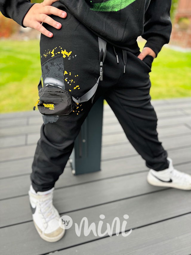 Super thermo tepláky s kapsou yellow SHARK