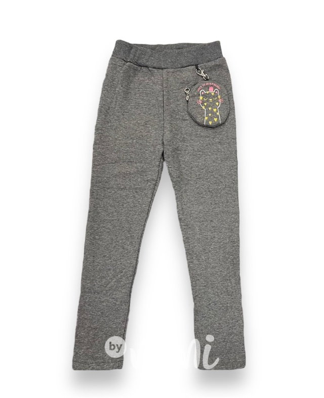 SUPER THERMO legíny s karabinou CAT grey