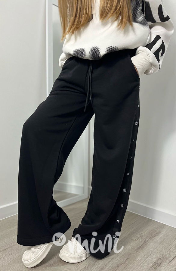 Volné relax kalhoty NUMBERS