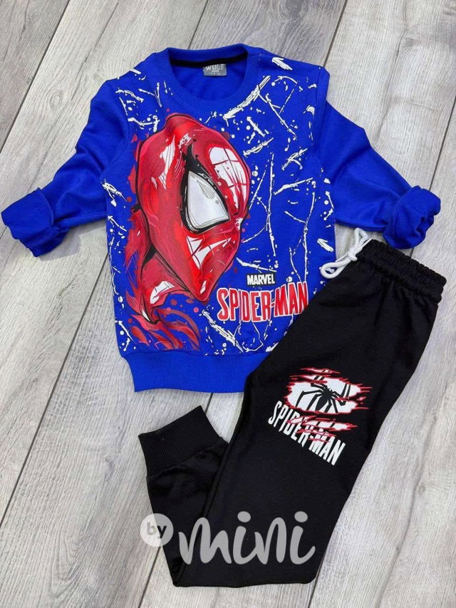 Spiderman souprava blue