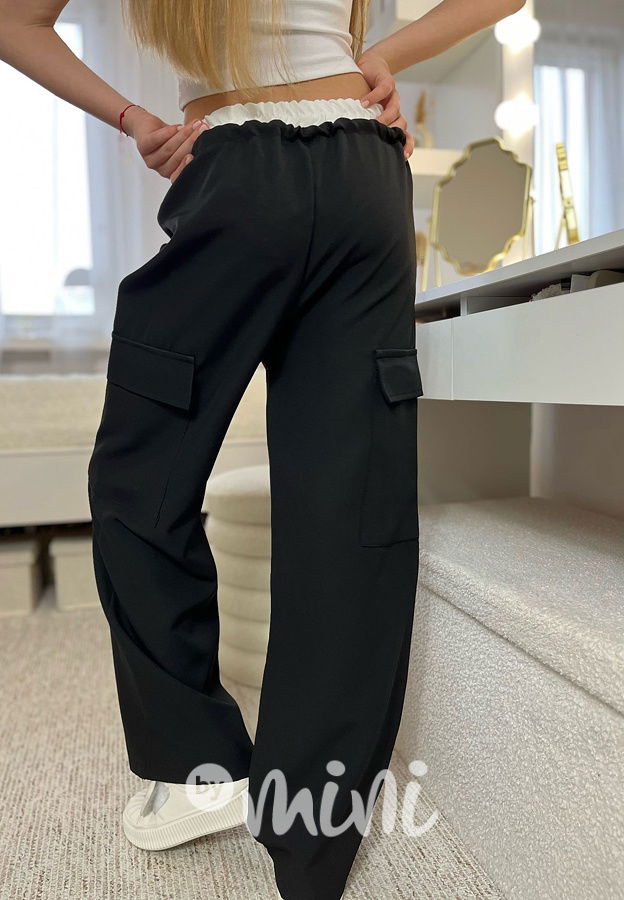 Lounge volné kapsáče BLACK