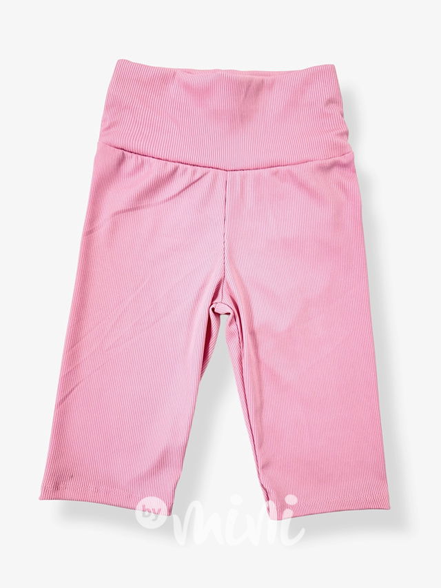 Žebrované kraťasy PINK
