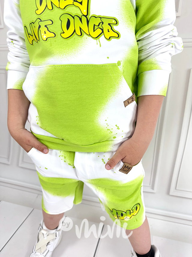 Yolo mikina lemon splash