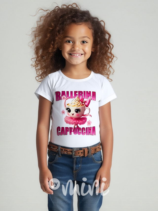Ballerina Cappuccina triko Lady bílé
