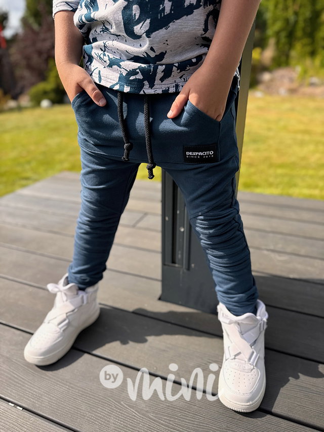 DESPACITO biker tepláky petrol