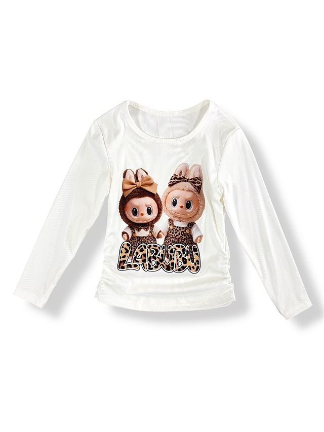 Labubu longsleeve blůzka GIRLS cream