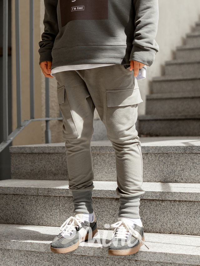 All for kids cargo kapsáče khaki