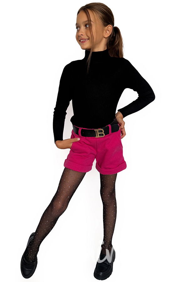 Teplý svetříkový rolák černý