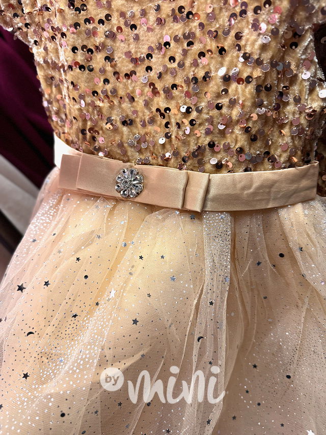 PREMIUM slavnostní šaty STARS zlaté