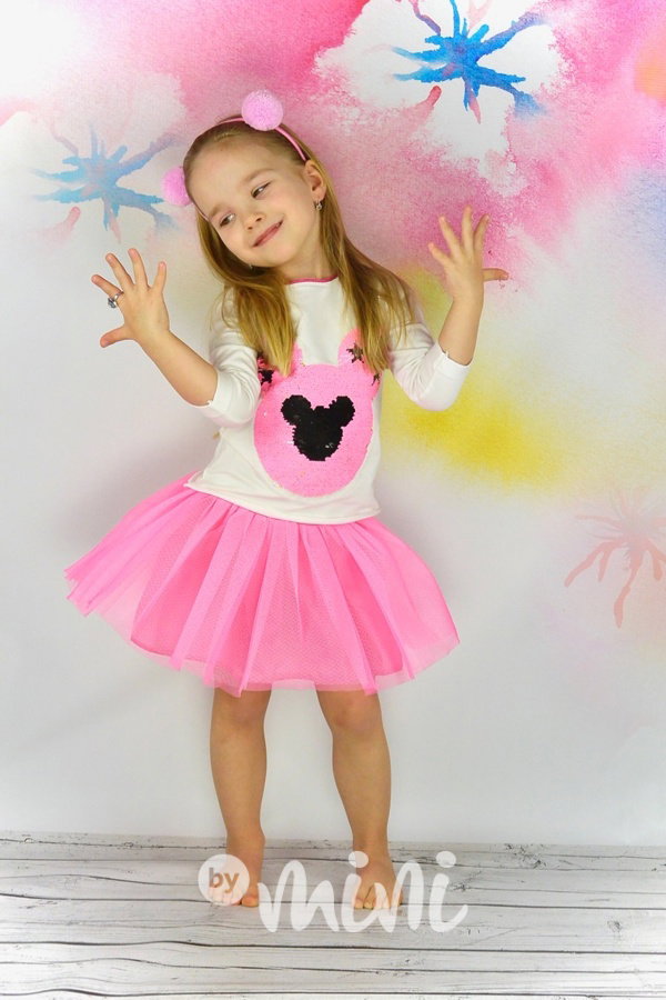 Neon tutu Mickey set spring