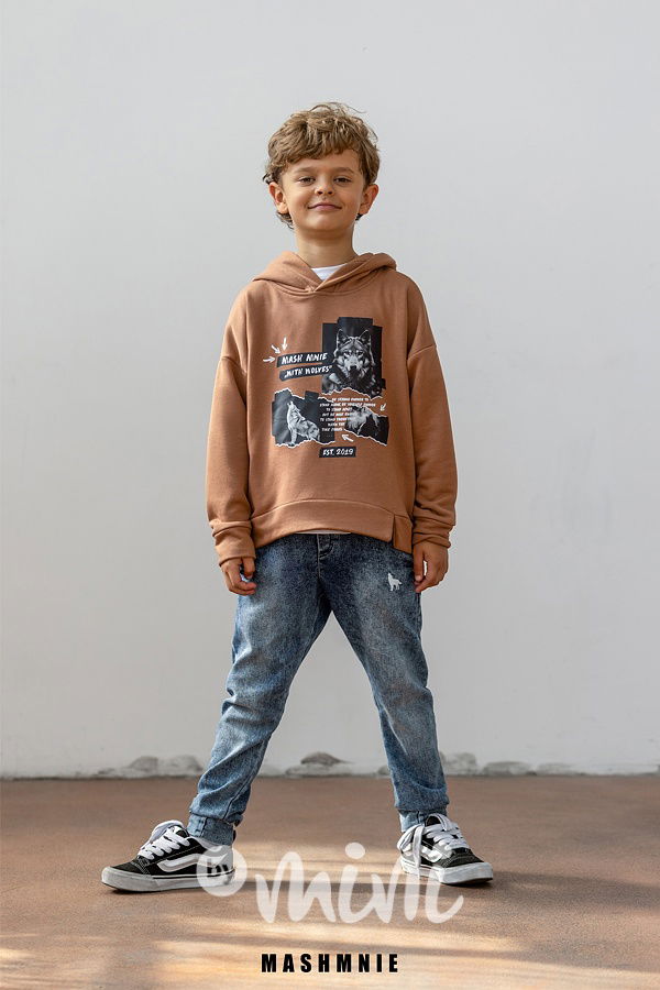 Mash Mnie soft blue denim jeans WOLF