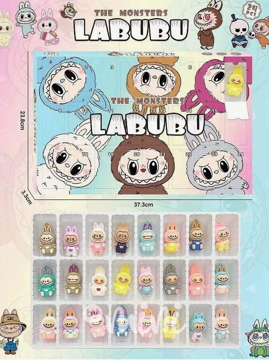 Labubu MONSTERS adventní kalendář figurky
