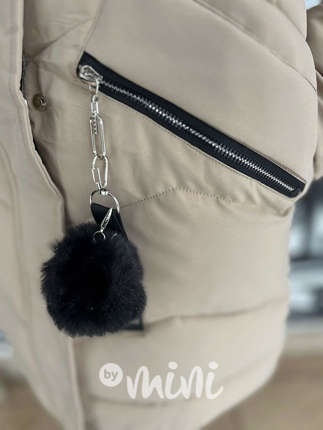 Zimní kabát Lily béžový