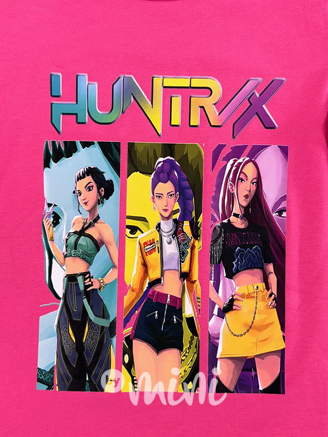 Huntrix triko růžové
