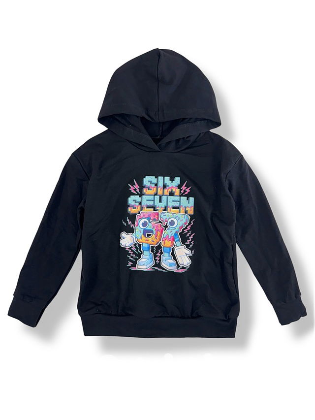 Six Seven mikina černá