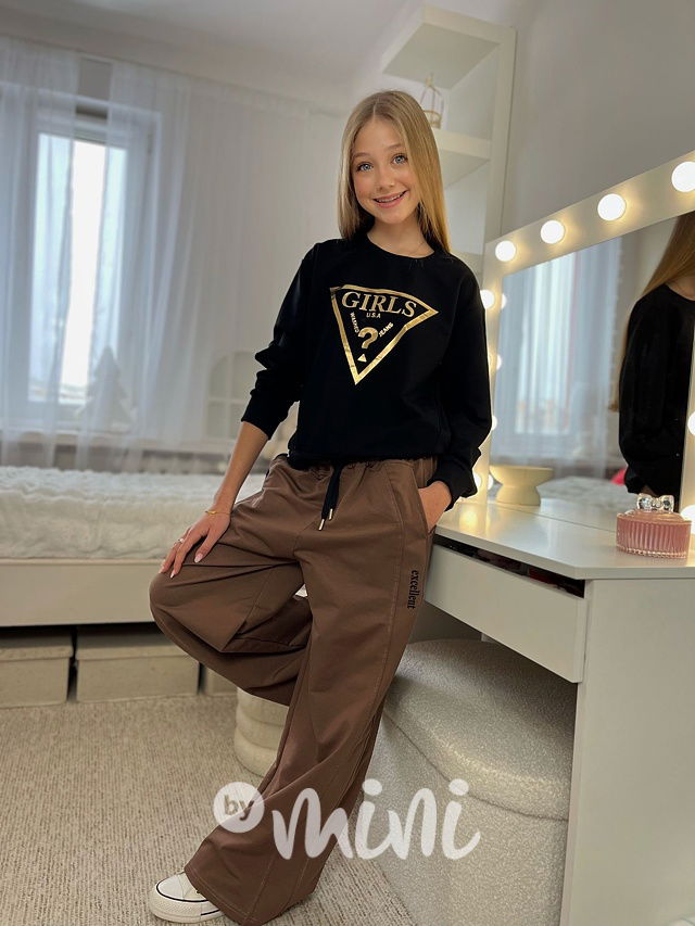 Relax Excellent lounge tepláky hnědé