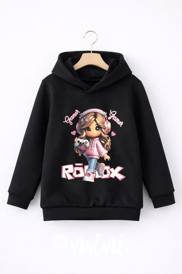 Roblox mikina černá