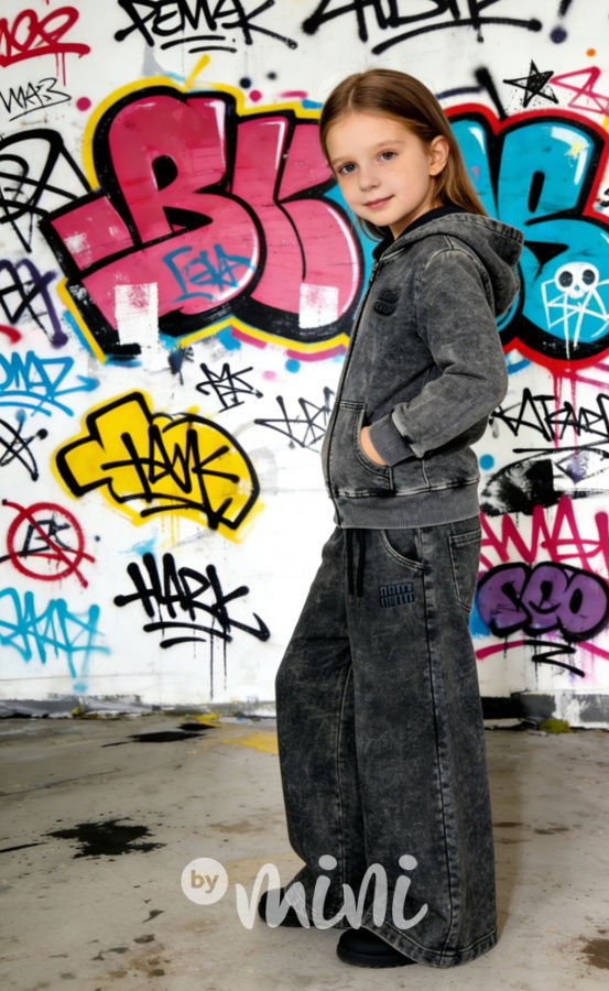 Soft denim lounge souprava