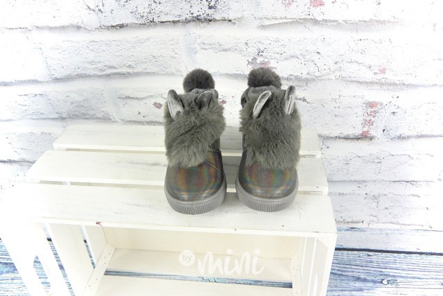 Bunny duhové grey botky