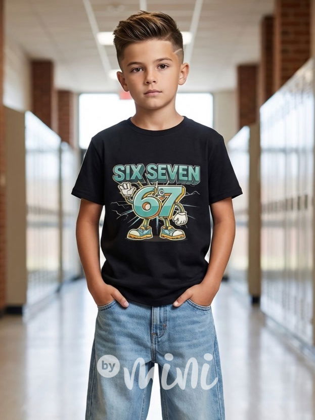 Six Seven triko černé