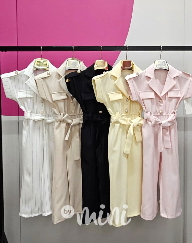 City chic overal béžový