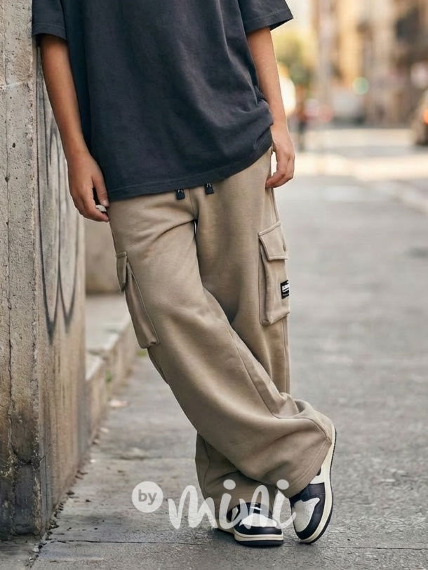 Baggy kapsáče béžové