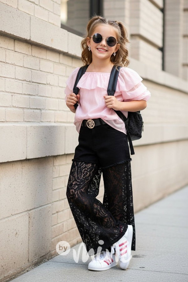 Růžová blůzka CHIC