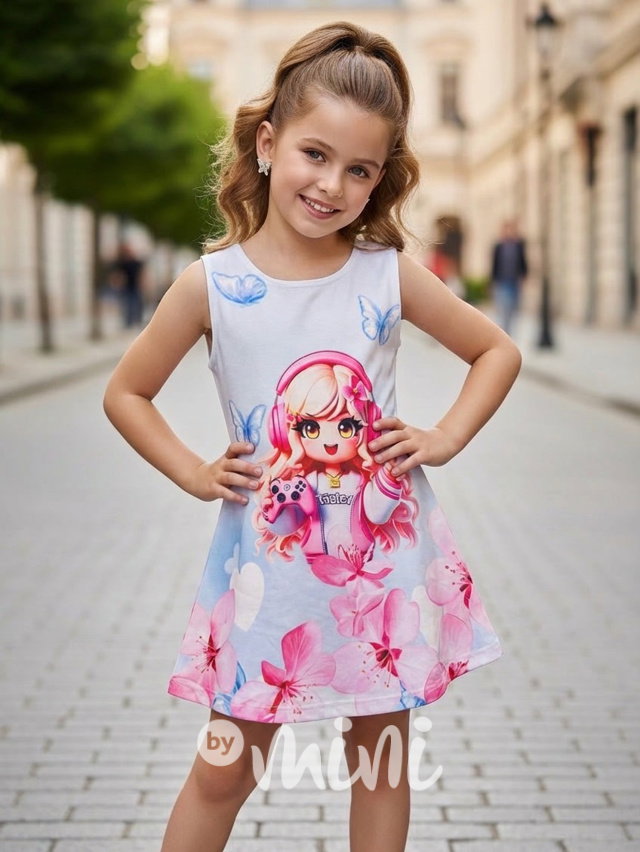 ROBLOX letní šaty baby blue