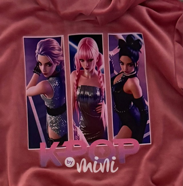 K-Pop soft velur souprava