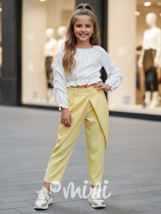 Fashion harémky žluté