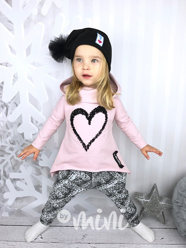 Baby pink mikina