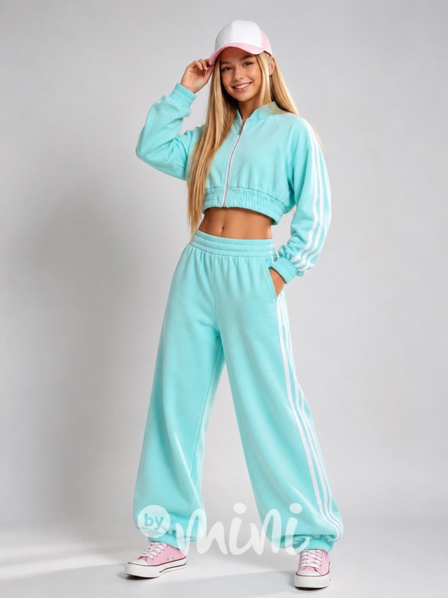 Bavlněná sporty souprava mint