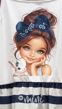 Letní marina sweetie šaty blue